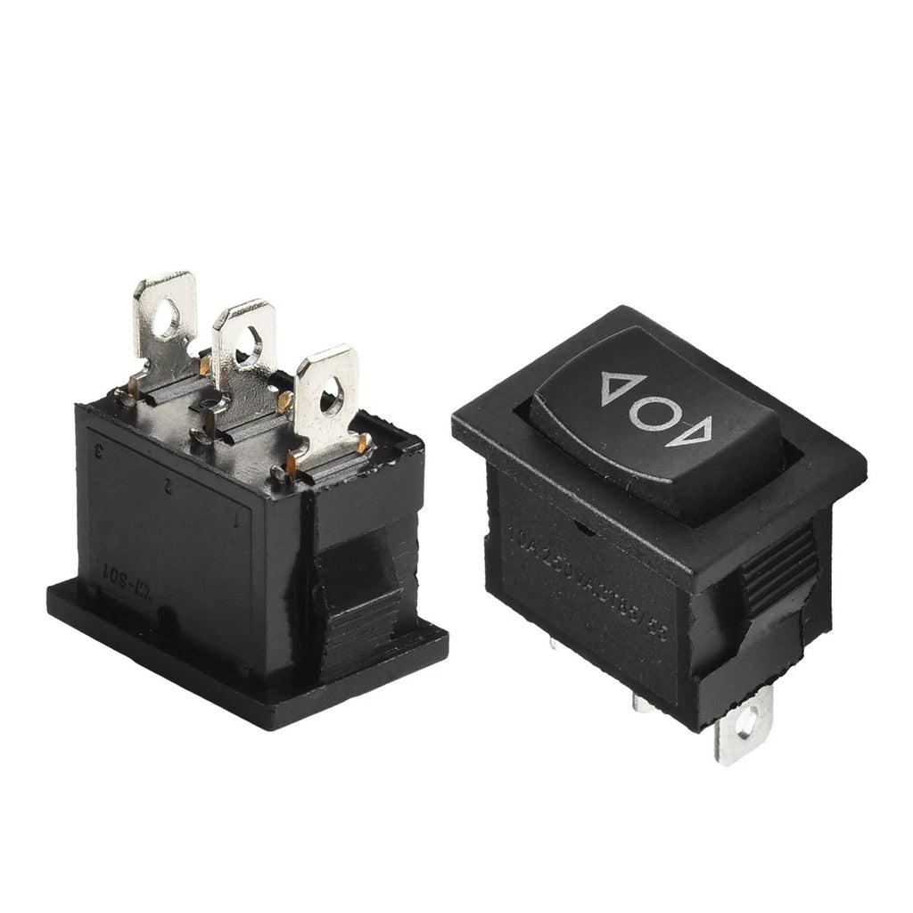 Rocker Switch for DIY Project (21x15mm, 3 Pin, 3A)