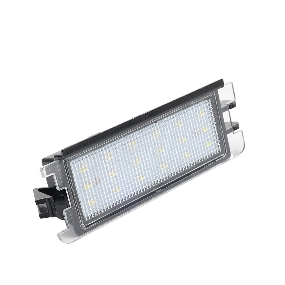 ABS Rear License Plate Light Lamp for Dacia Logan Sandero (2004–2012)