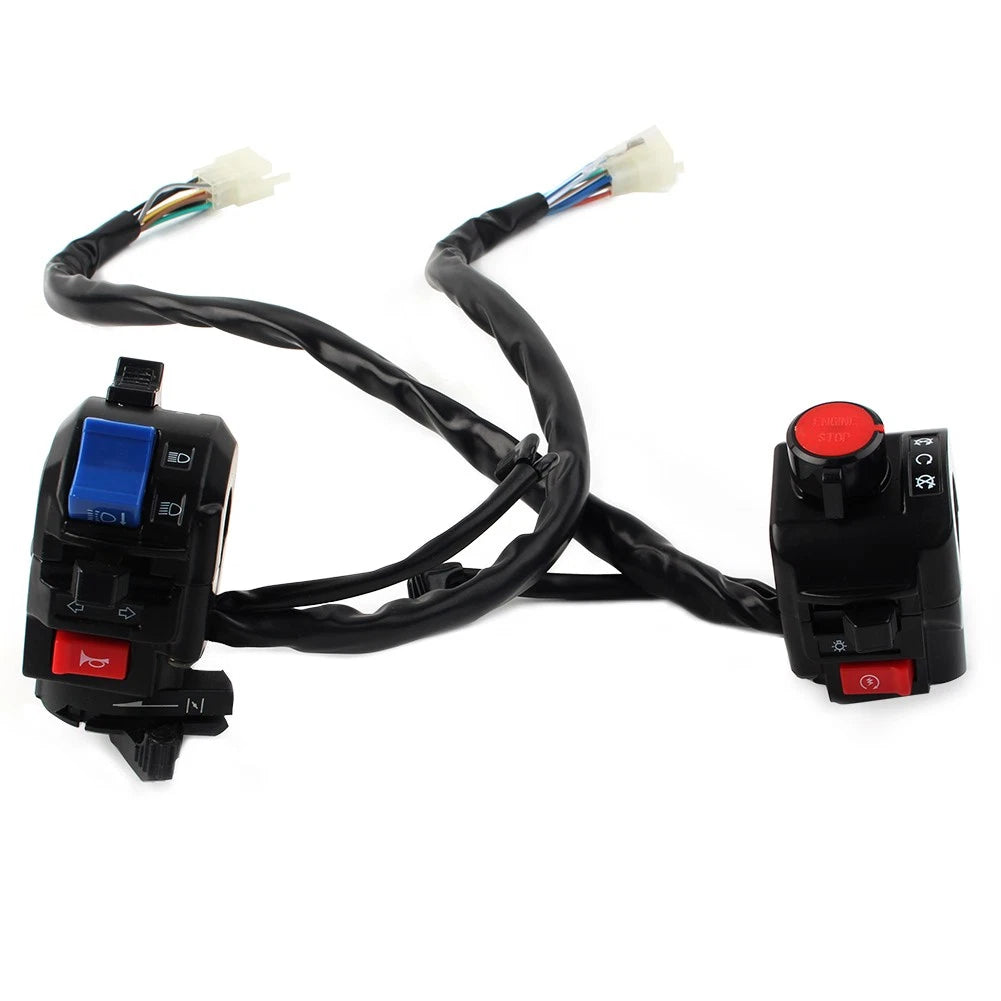 7/8" Motorcycle Handlebar Switch Control Assembly for