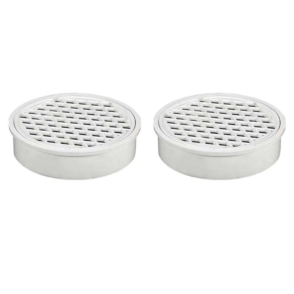 3X Round Drain Strainers for Easy Installation and Cleaning