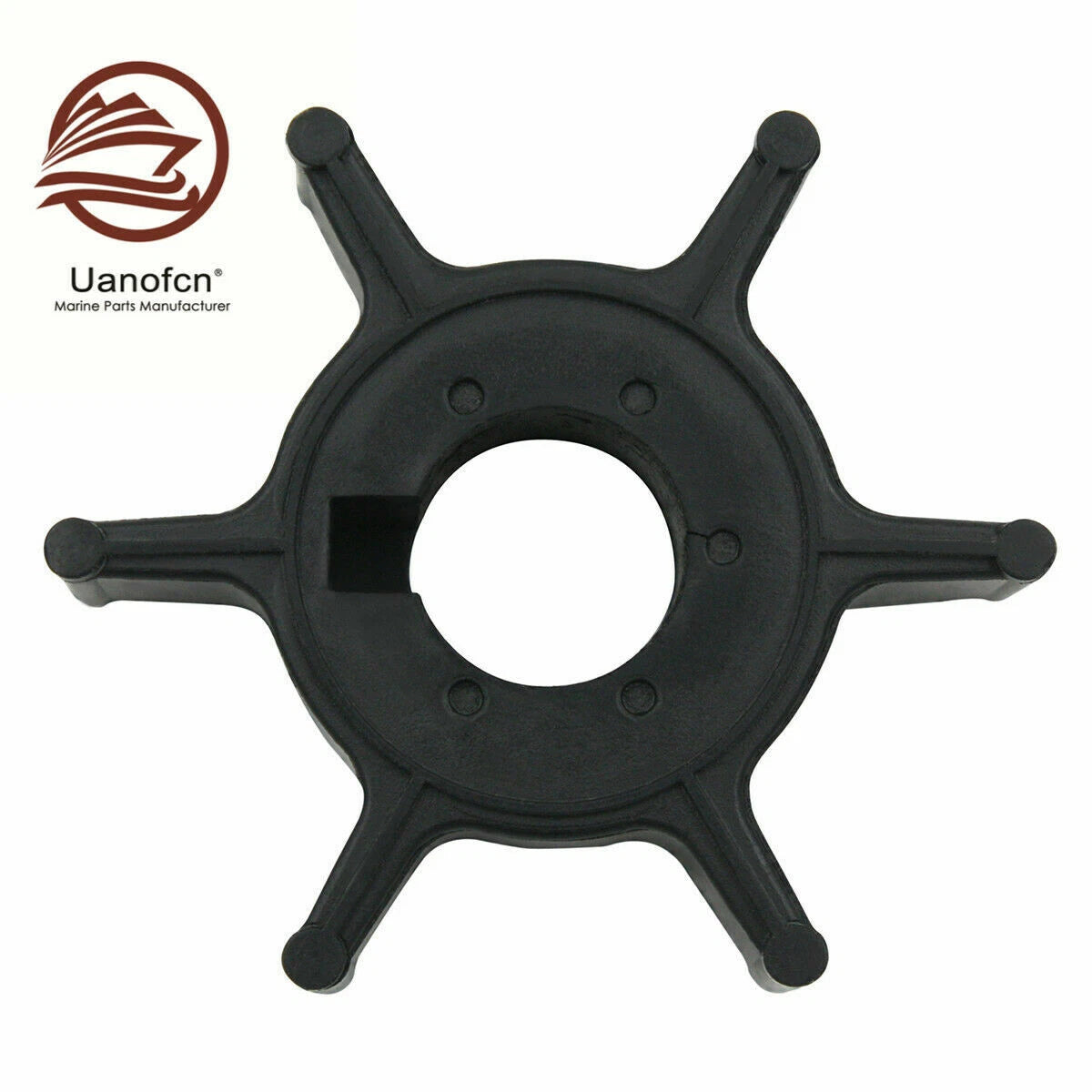 Outboard Engine Water Pump Impeller for Yamaha 4HP 5HP 6HP (6E0-44352-00-00)