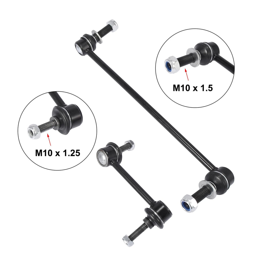 Stabilizer Sway Bar End Link Set Replacement for Ford Police Interceptor (2008–2018)