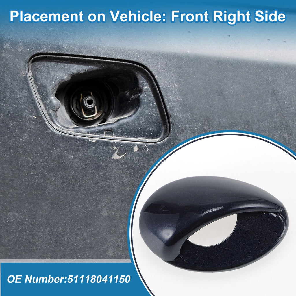 Front Right Headlight Washer Nozzle Cover Cap for BMW M3 (2008–2013)