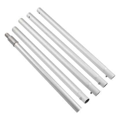 12ft Aluminum Extension Pole with Standard Threaded End for Attachments