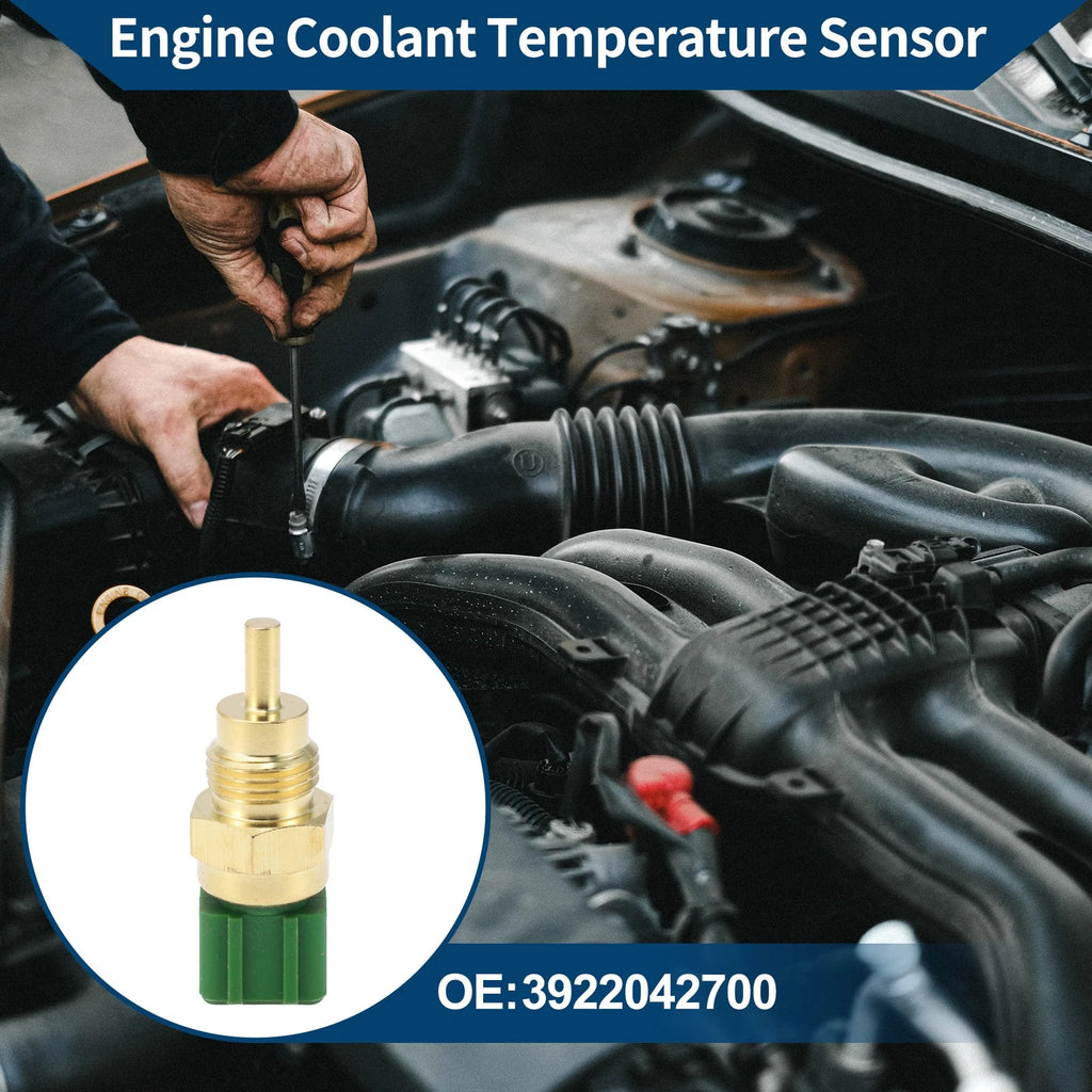 Engine Coolant Temperature Sensor OEM Replacement for Hyundai H200 (2002–2006)