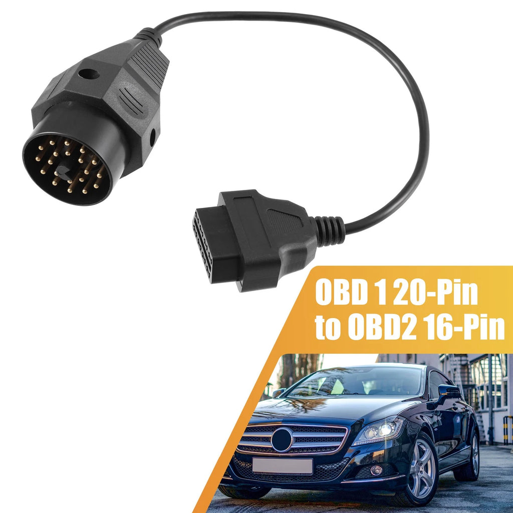 OBD2 Diagnostic Adapter Cable 20 Pin to OBD1 for BMW 3 Series (1992–2005)