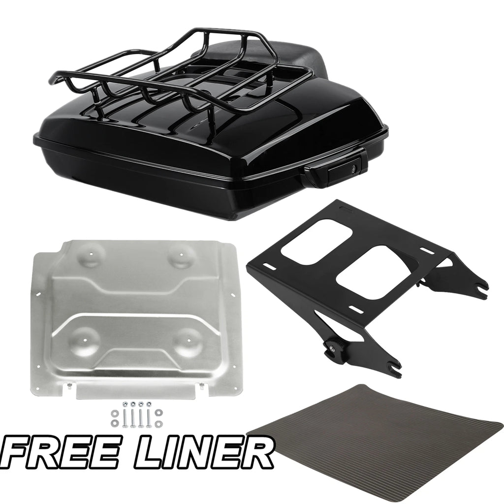 Trunk Pad Mount Rack Base Plate for Harley Electra Glide (2014–2026)