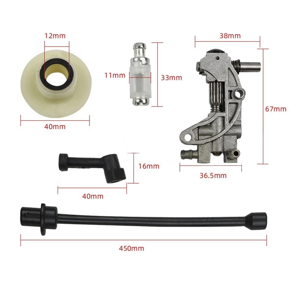 Oil Pump Kit for Chinese Chainsaw Models