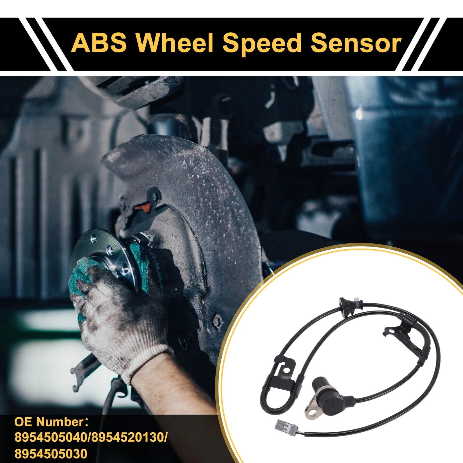 ABS Wheel Speed Sensor Replacement Right Rear for Toyota Corolla (1997–2001)