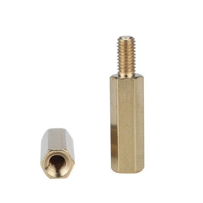 120Pcs M3 Brass Hex Column Standoff Spacer