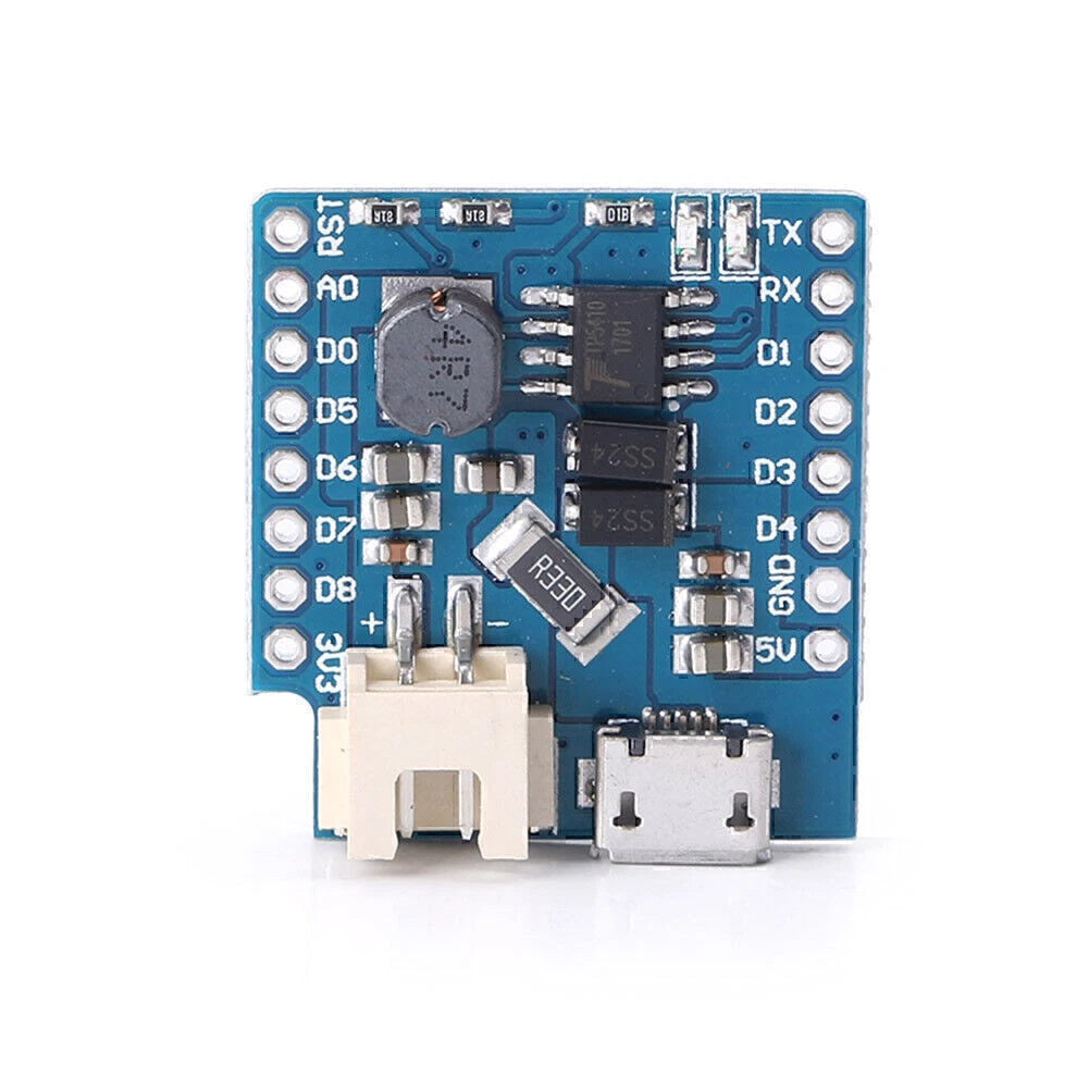 Battery Shield single lithium battery Charging & Boost For WeMos D1 mini