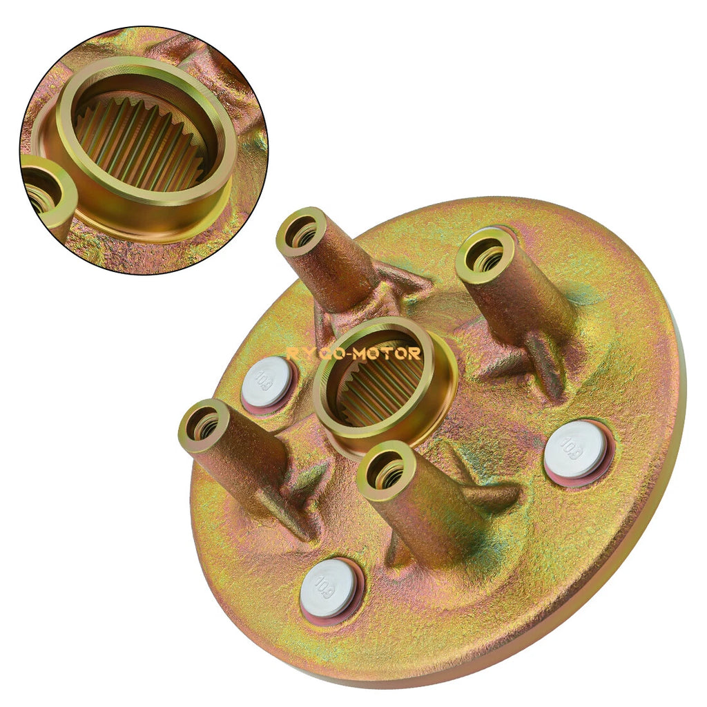 Front Wheel Hub & Bolts for Yamaha Rhino 450 YXR450F (2006–2009)