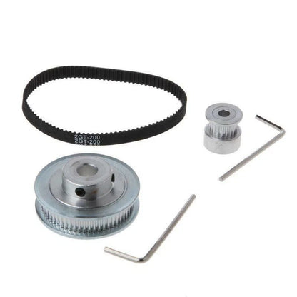2X Compact 2GT Small Pulley 20 Teeth for Linear Drive Applications