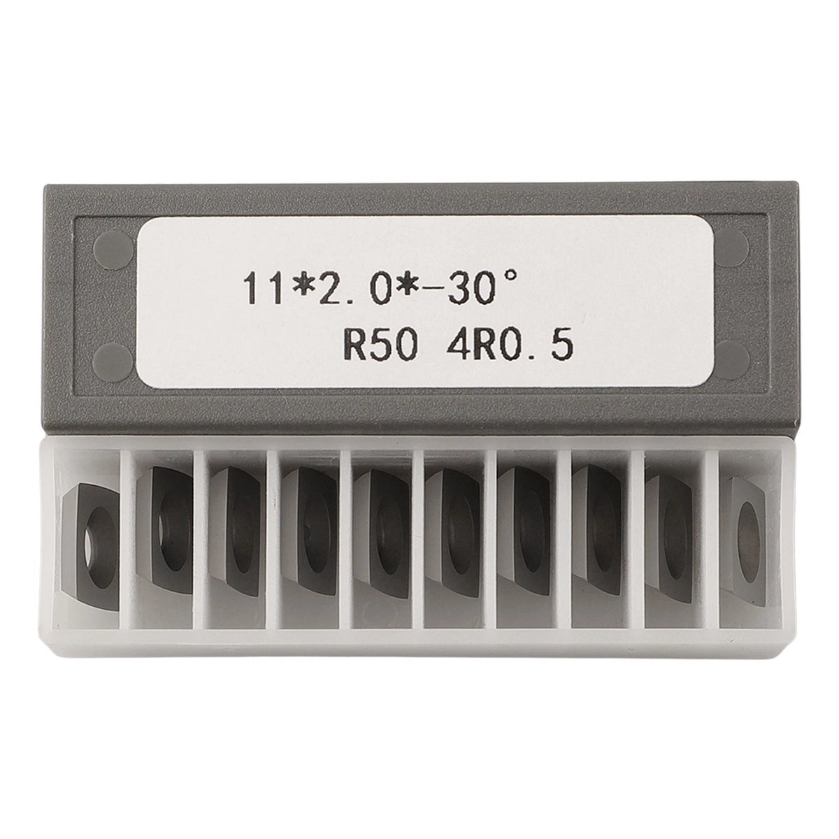 Square Carbide Inserts Set of 10 for Spiral Planer Cutter Head 11x11x2mm