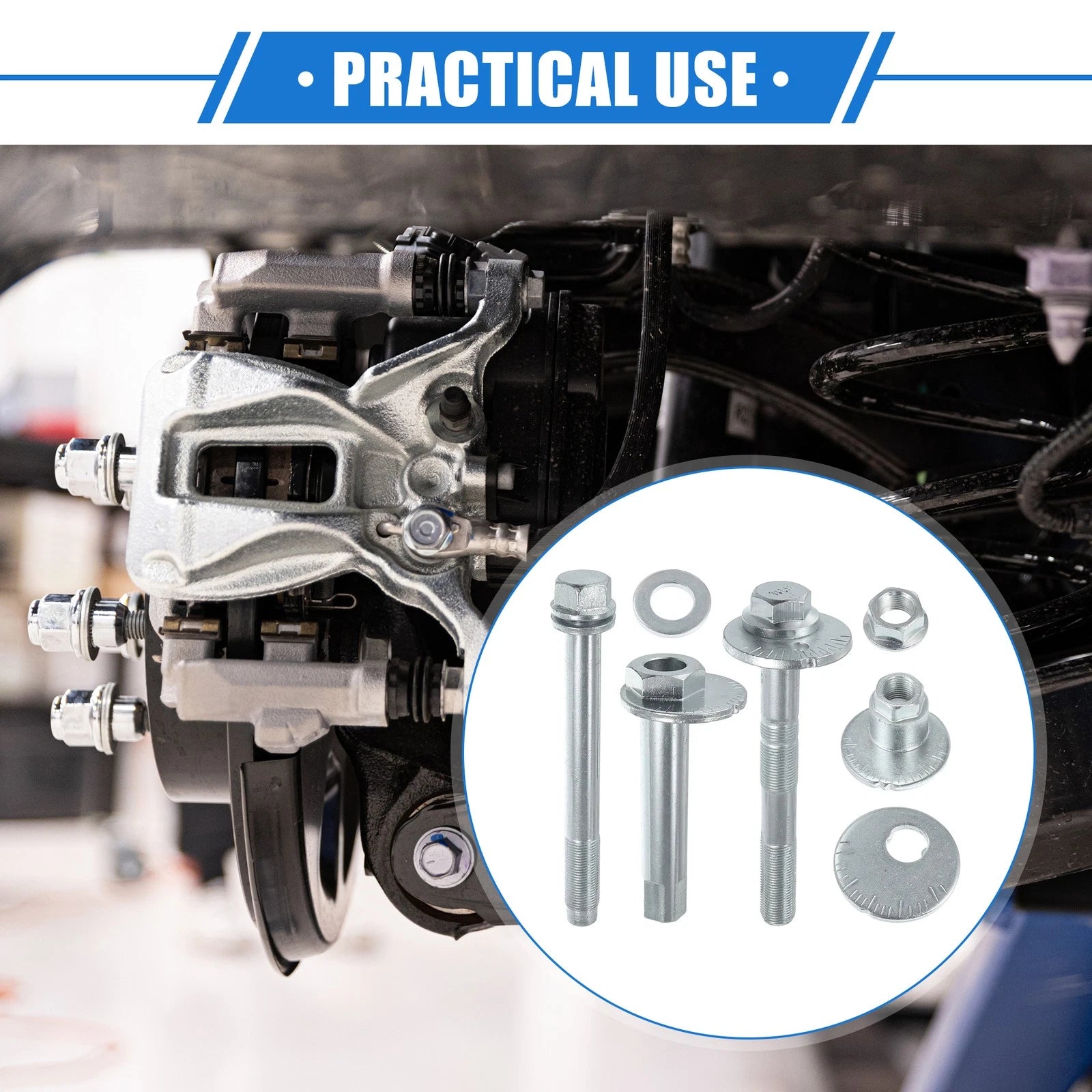 Eccentric Alignment Camber Bolts Pair for Toyota Sequoia Lexus (2001–2014)