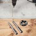 HSS Right Hand Tap and Die Set for Metric Threads (Tool Kit)