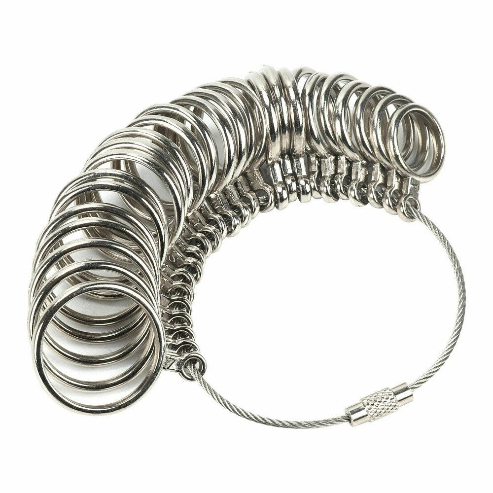 Metal Ring Sizer Mandrel for UK Standard Ring Measurement