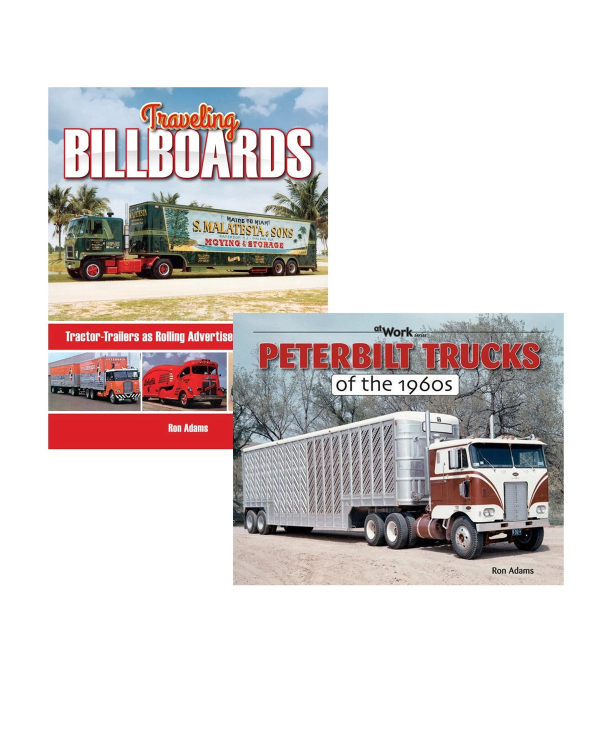 Set of 2 Traveling Billboards Books for Peterbilt Trucks (1900–2010)