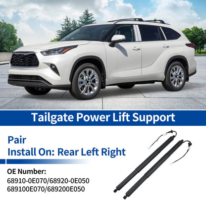 LH RH Tailgate Power Lift Support for Toyota Highlander (2021–2023)
