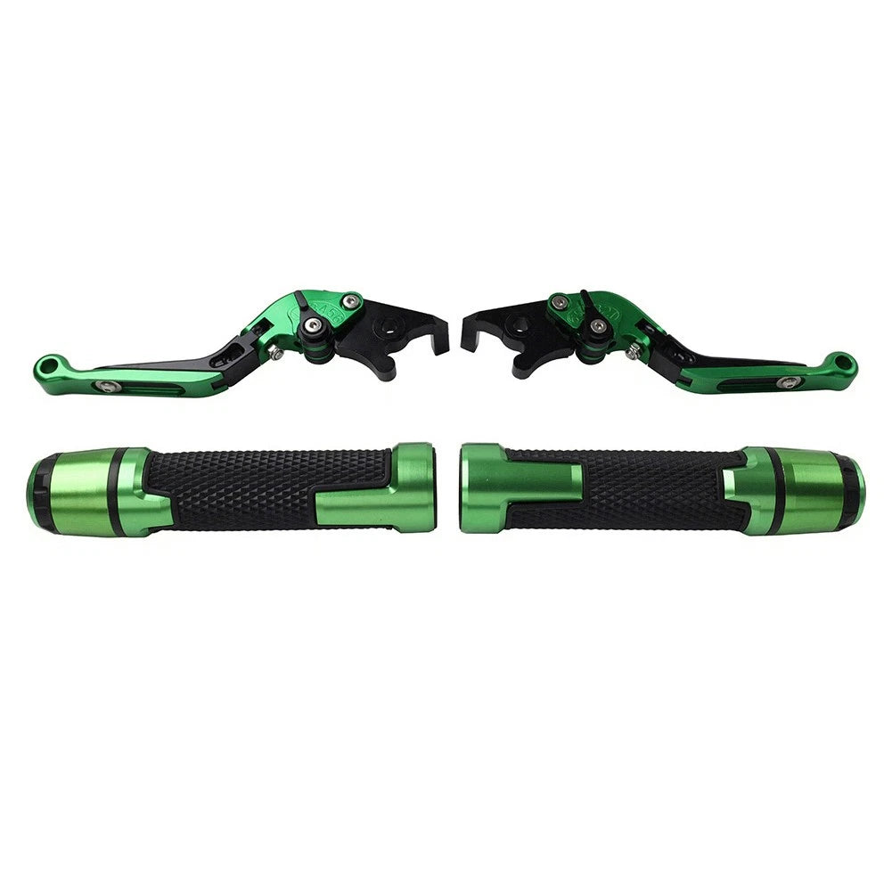 Folding Extendable Brake Clutch Lever Grip Set for Suzuki GSX-S750 (2017–2020)
