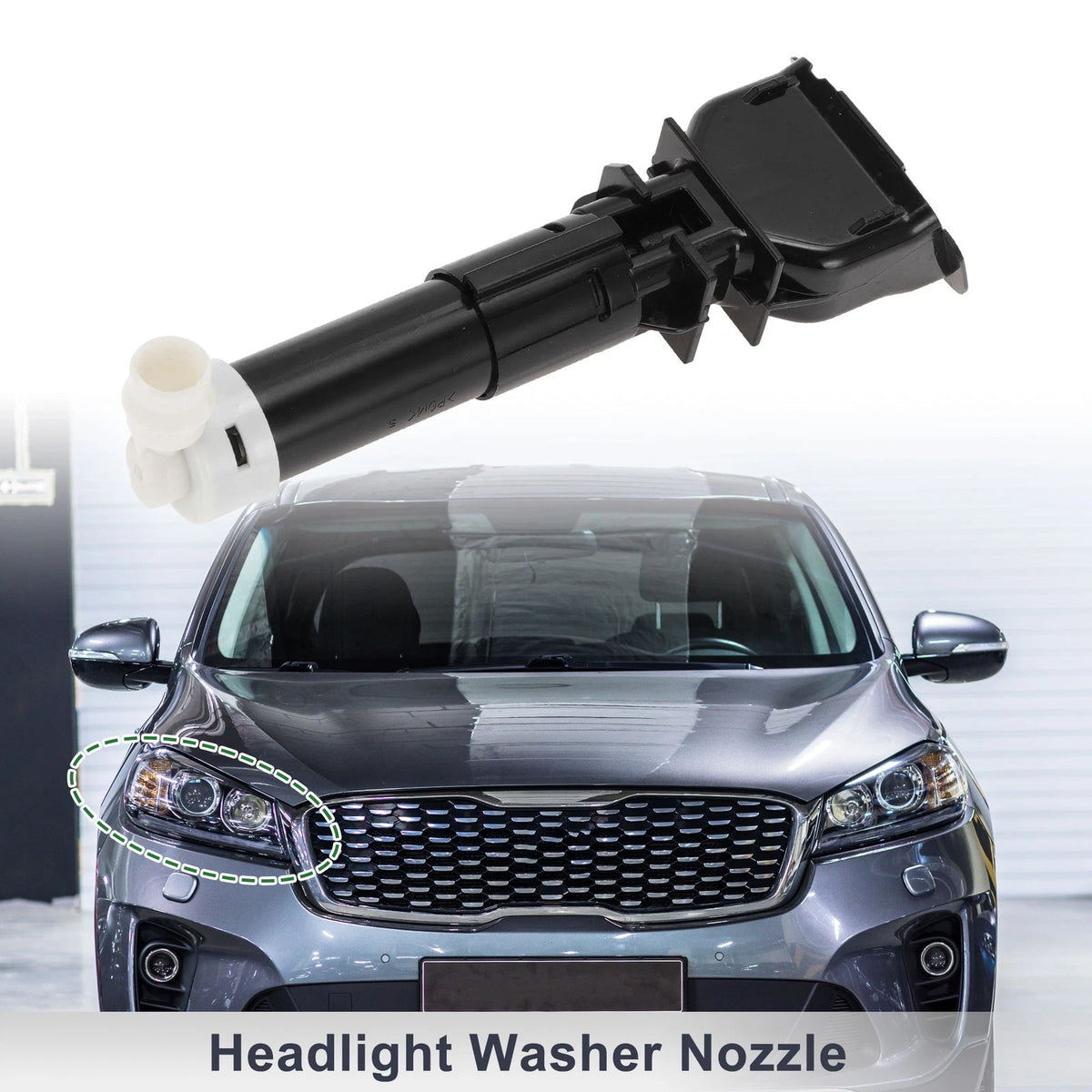 Front Passenger Side Headlight Washer Nozzle for Infiniti (No.286411LA0A)