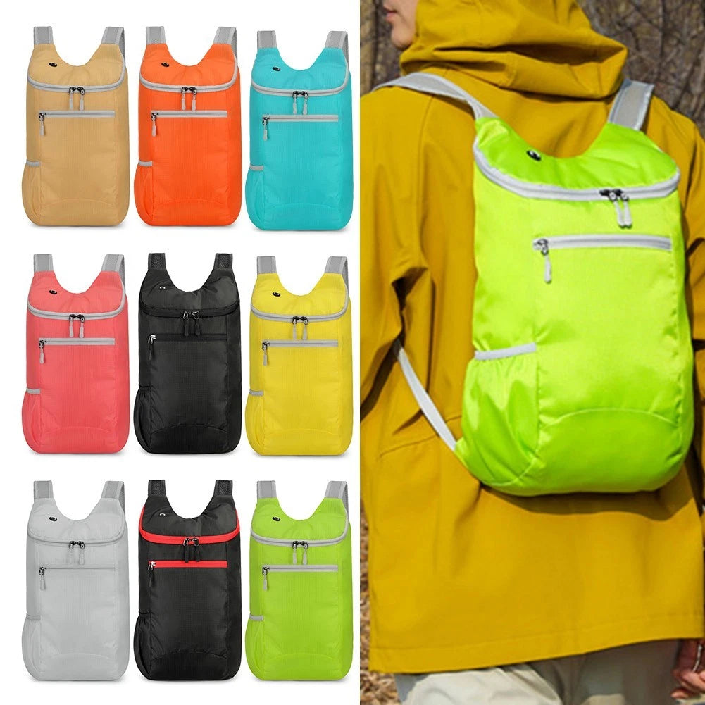 Ultralight Waterproof Packable Travel Backpack with Headphone Port