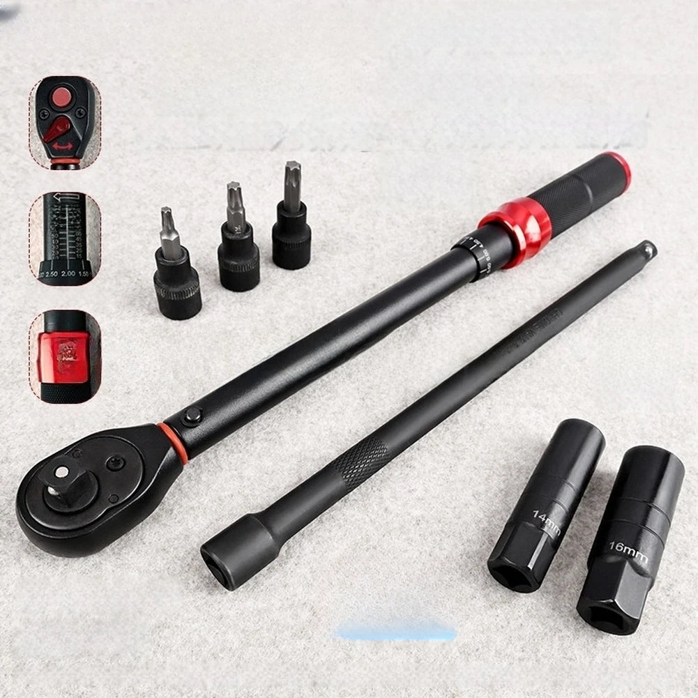 7 Pc Torque Wrench Set with 72 Tooth Ratchet & Ignition Sockets