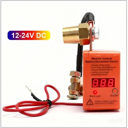 Remote Battery Disconnect Switch for Vehicles 12V 24V