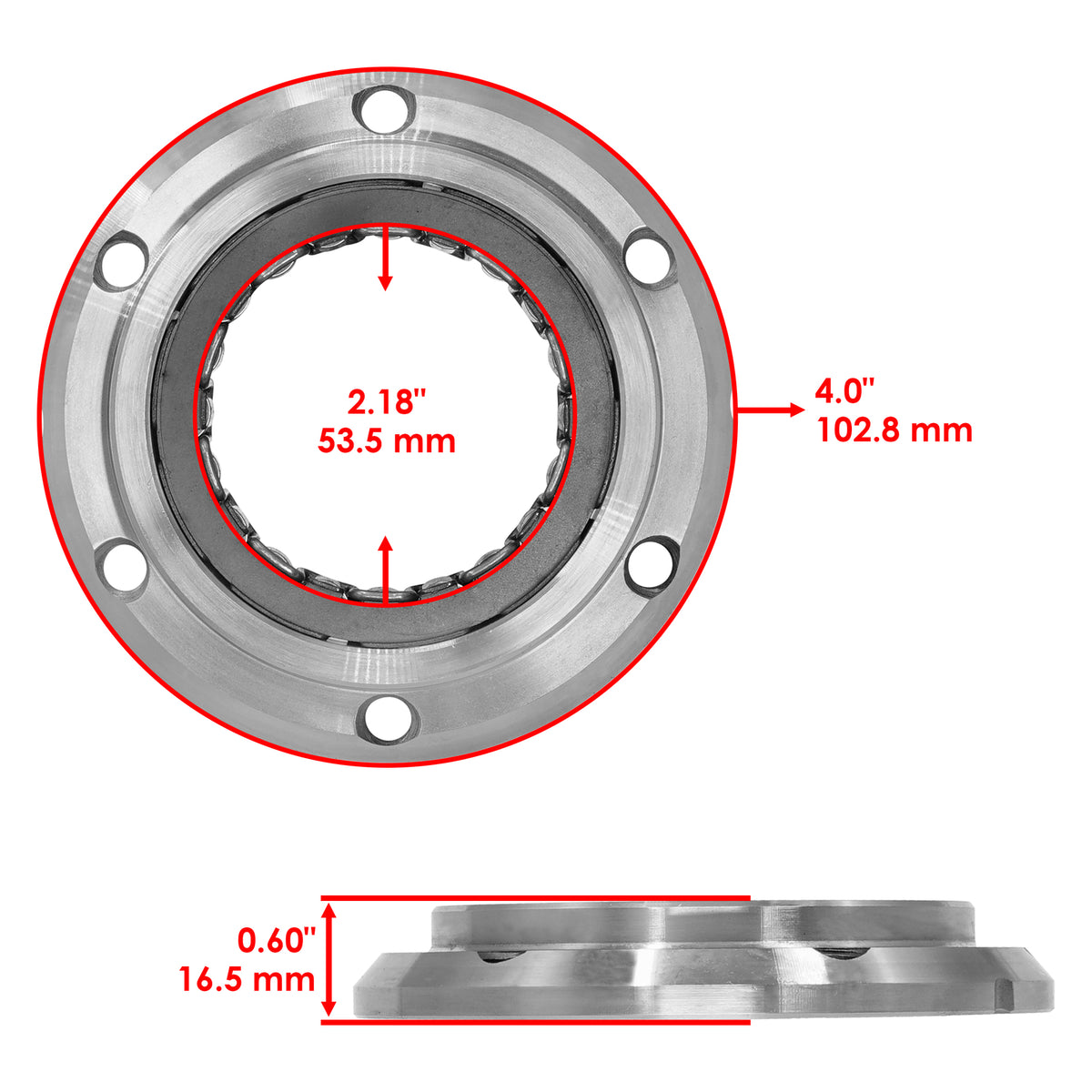 Starter Clutch One Way Sprag Replacement for Honda MUV700 Big Red (2009–2013)