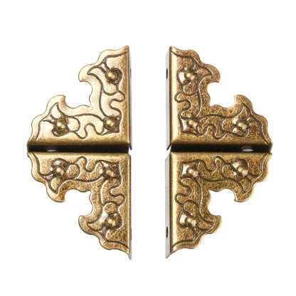 Decorative Corner Cover Protector Bracket for Retro European Jewelry Box