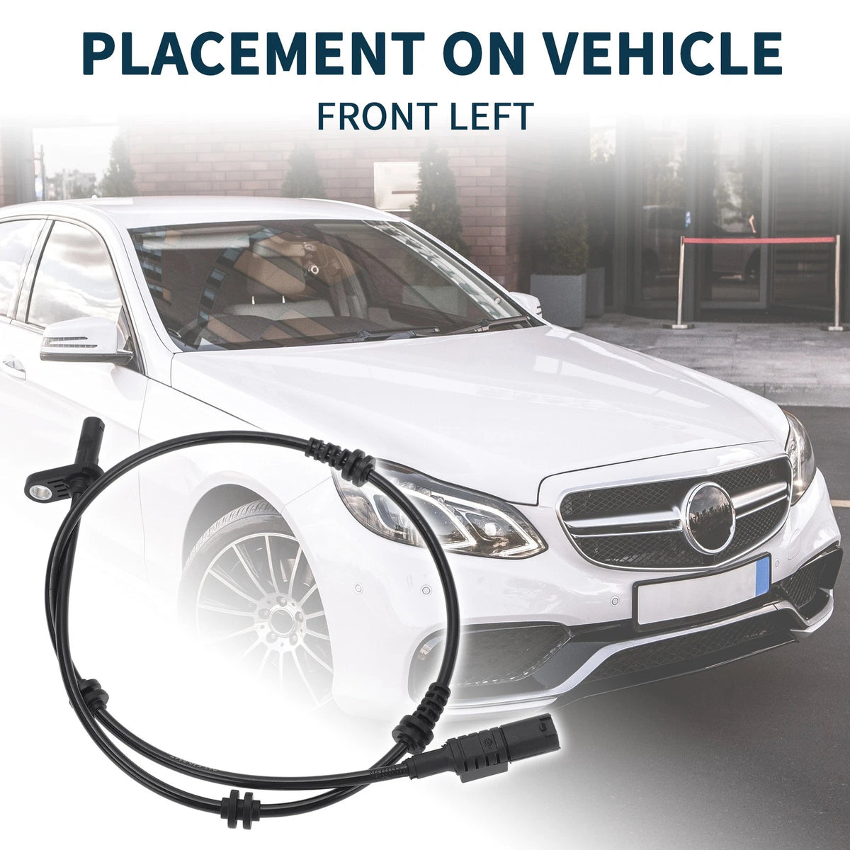Front Left ABS Wheel Speed Sensor for Mercedes-Benz E320 (2003–2005) No.A2115403117