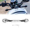Motorcycle Cross Bar Adjustable Silver Tone for Motor Bike (2000–2025)