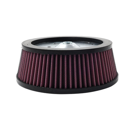Red Air Cleaner Filter Element for Harley Dyna (1999–2017), Softail (2000–2017), Touring (1999–2016)