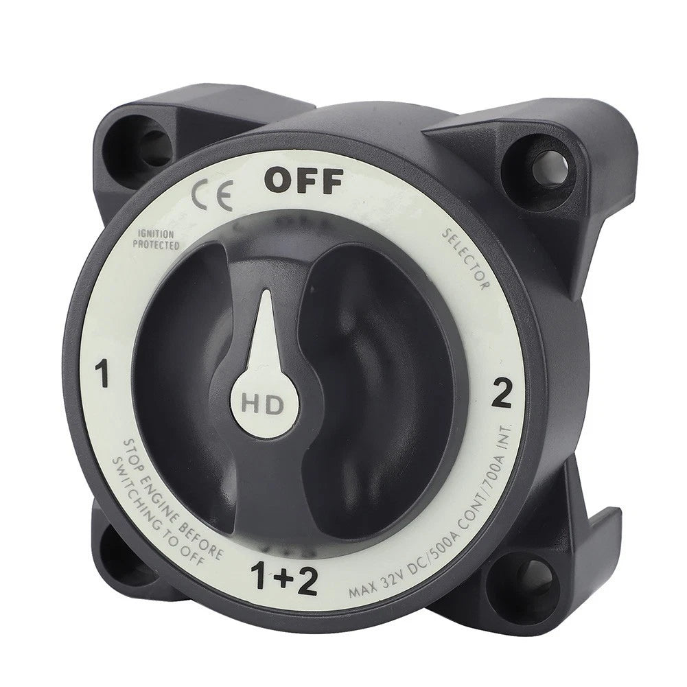 4 Position Switch for Marine Use (12-36V DC, 500A)