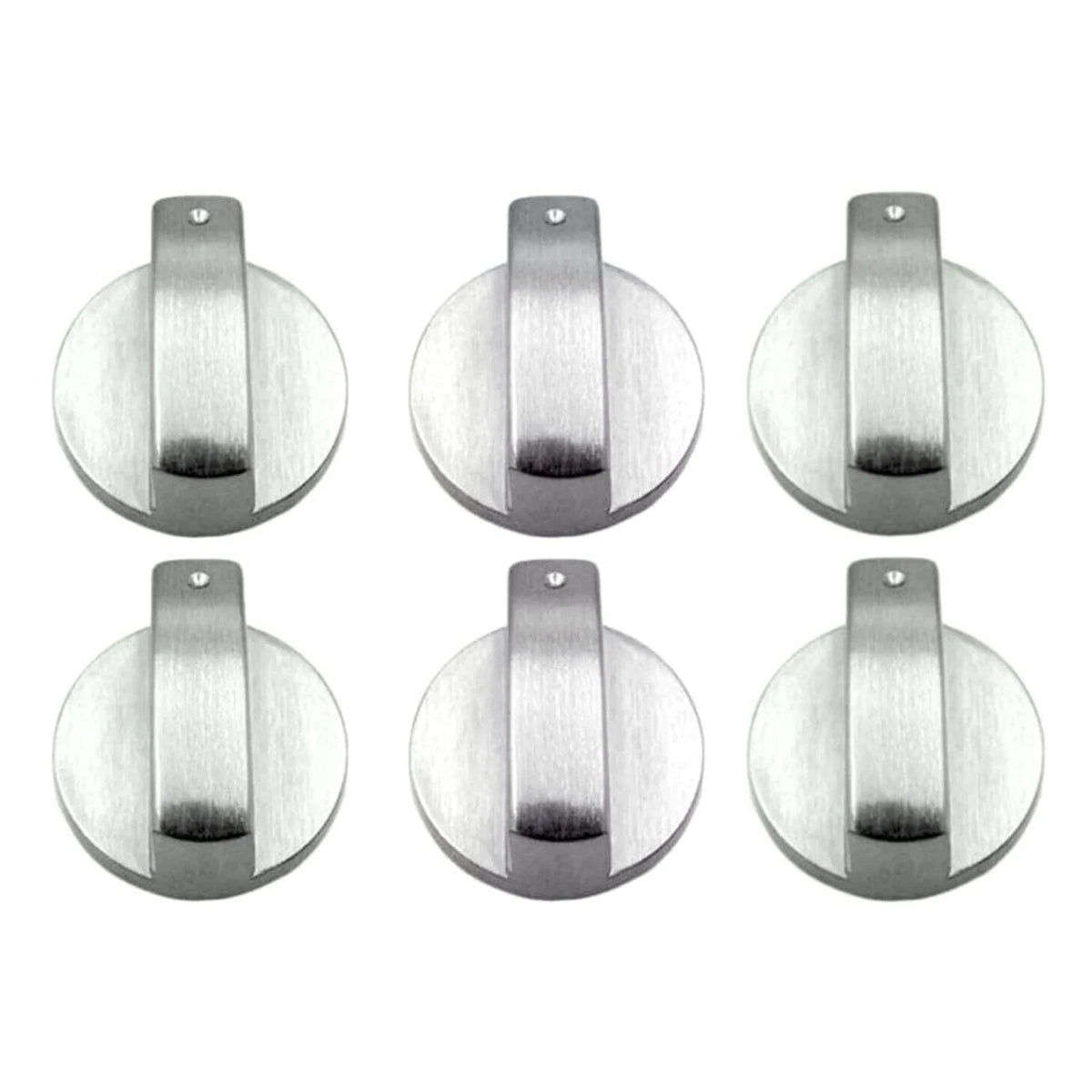 Set of 6 Gas Stove Knobs for Cooker Oven Replacement