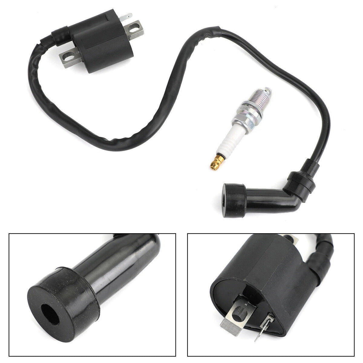 Ignition Coil + Spark Plug for Polaris ATV Trail Boss 325 330 (2003–2005) 31401-40F00 T9