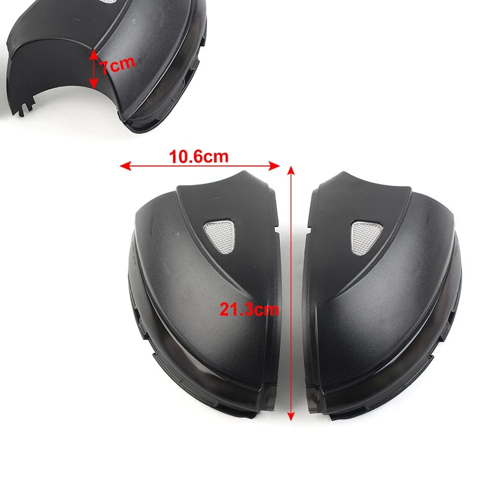 2X LED Dynamic Side Mirror Turn Signal Light for VW Scirocco MK3, Passat B7, CC
