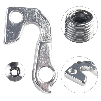 Derailleur Hanger for GEAR Bike Components (Silver Aluminum Alloy)