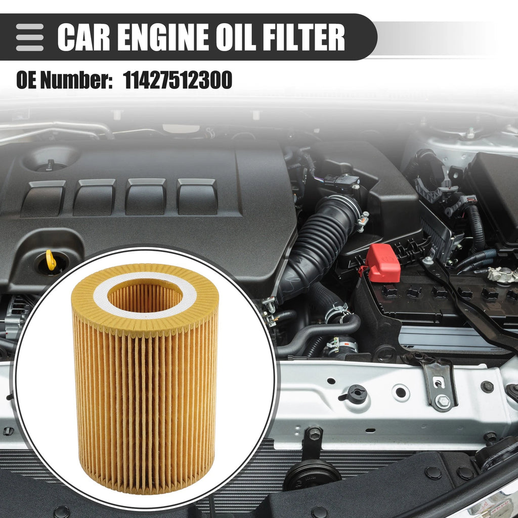 Engine Oil Filter with Gasket Set Fit for BMW 330Ci (2001–2006)