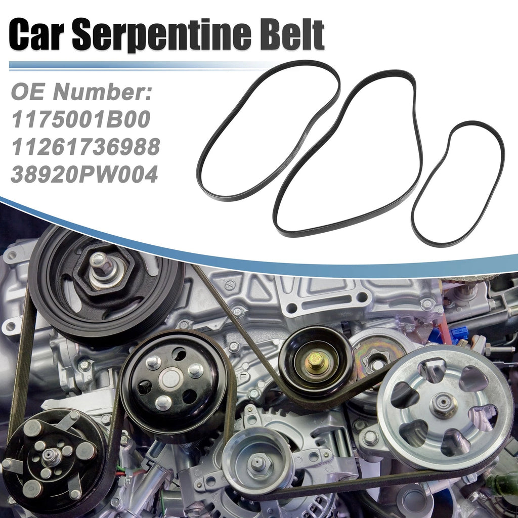 Serpentine Belt Fit for Toyota Corolla Base Sedan (2003–2008)