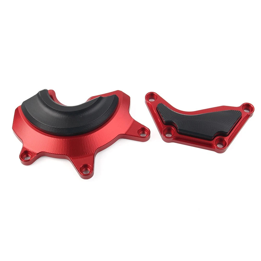 Stator Cover Guard Slider Protector for Yamaha R6 (2019–2020) Red Aluminum
