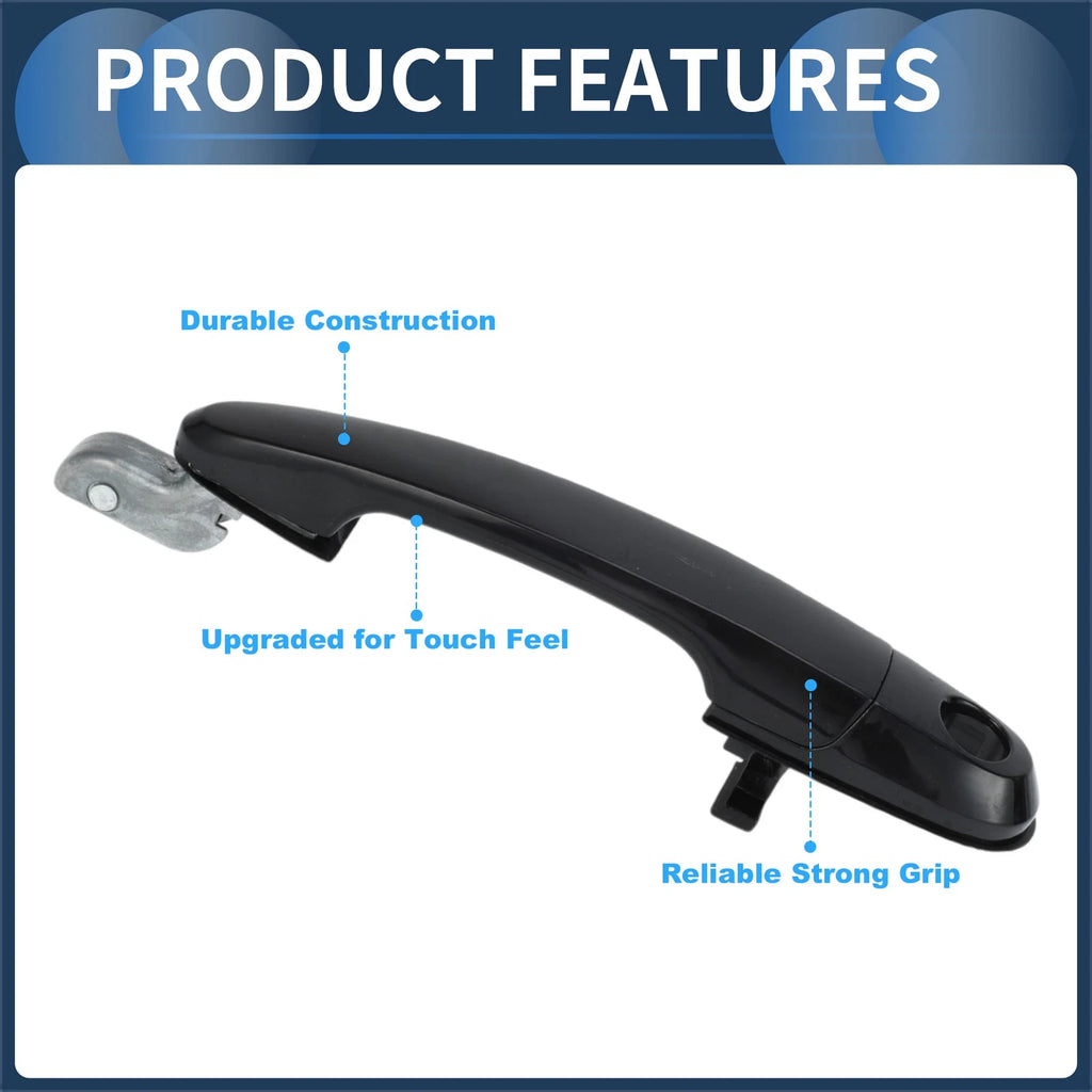 Exterior Door Handle Front Right for Hyundai Tucson 2005–2009