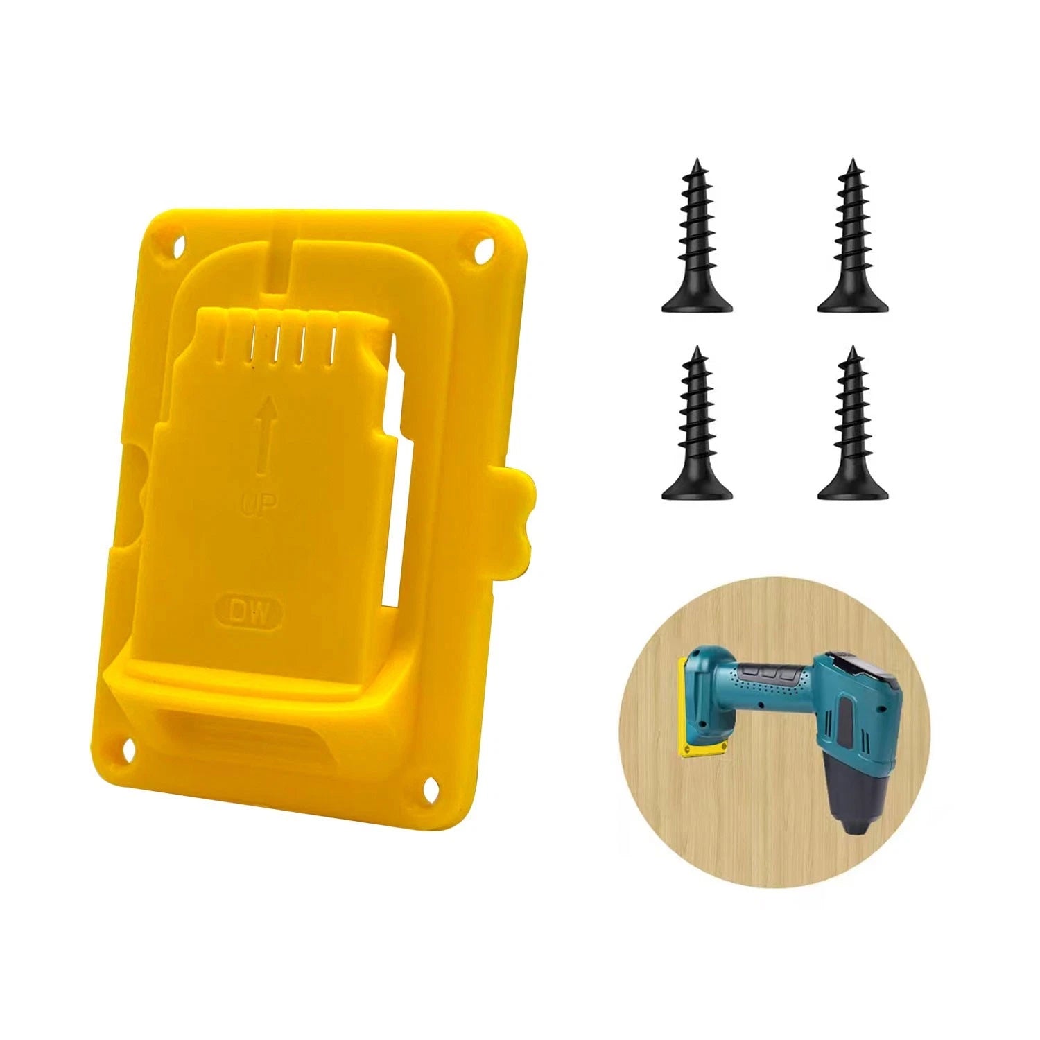 Wall Bracket Mounting Holder for Power Tools 24V (113mm x 99mm x 80mm)