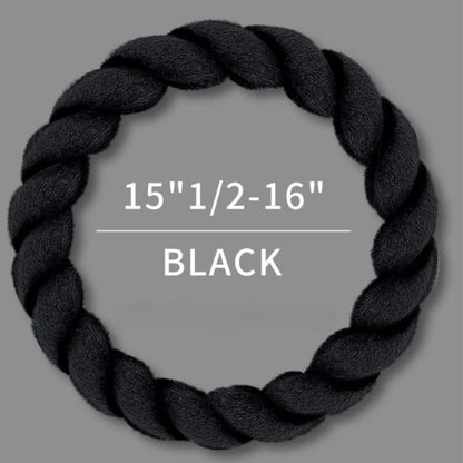 Plush Steering Wheel Cover for Car Interior (37-38 CM)