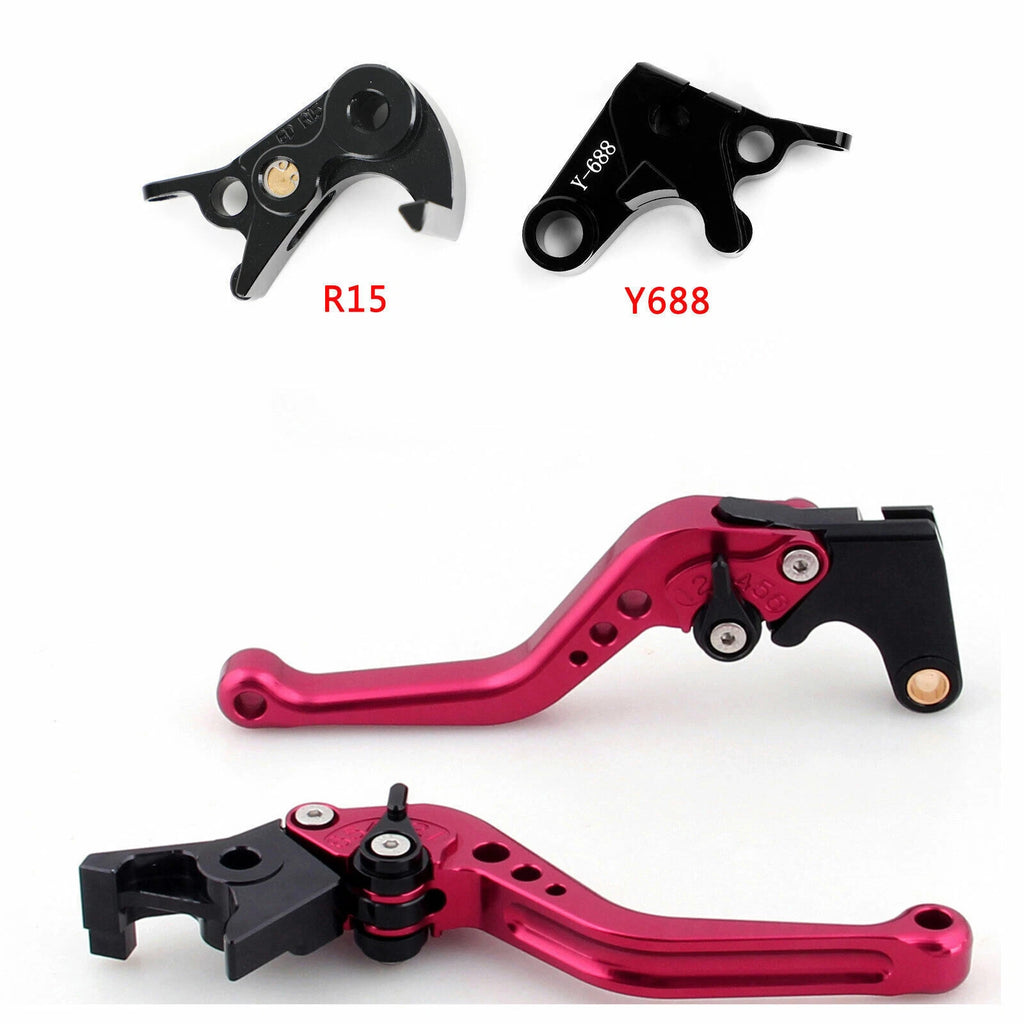 Short Clutch Brake Lever for Yamaha MT-09 Tracer 900/GT (2021–2022), YZF R6 (2017–2020)