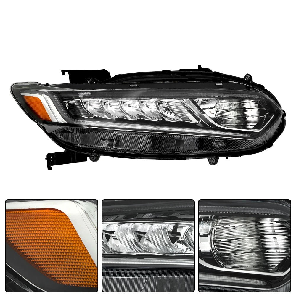 LED Right Side Headlight Assembly for Honda Accord (2018–2021)