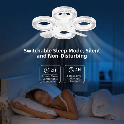 E27 Dimmable LED Ceiling Fan Light with Remote Control for Ceiling Fans