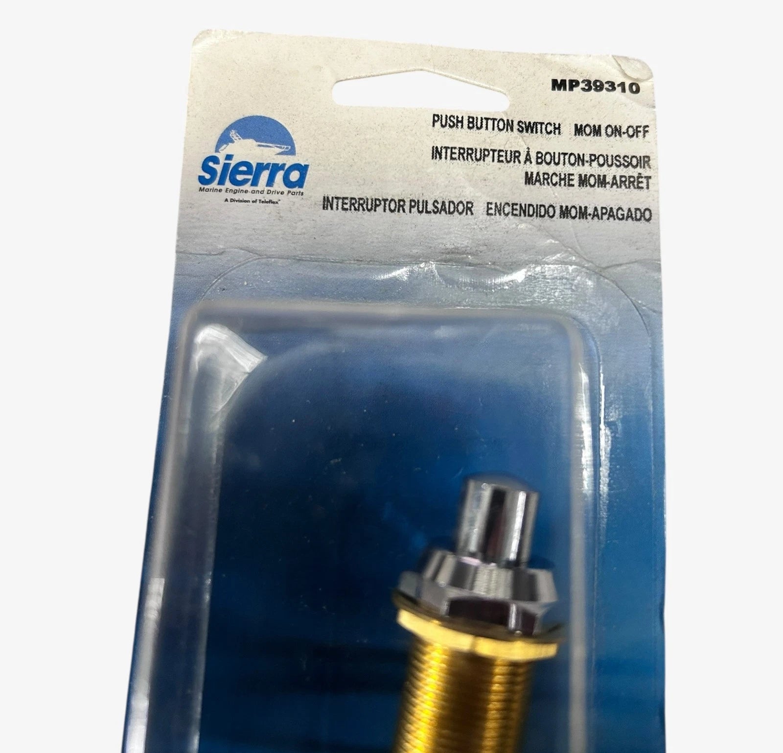 Push Button Switch Assembly 12V for Sierra Marine MP39310 (OEM)