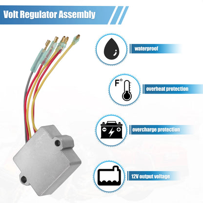 Voltage Regulator Rectifier for Yamaha Outboard 120hp 175hp 210hp 250hp
