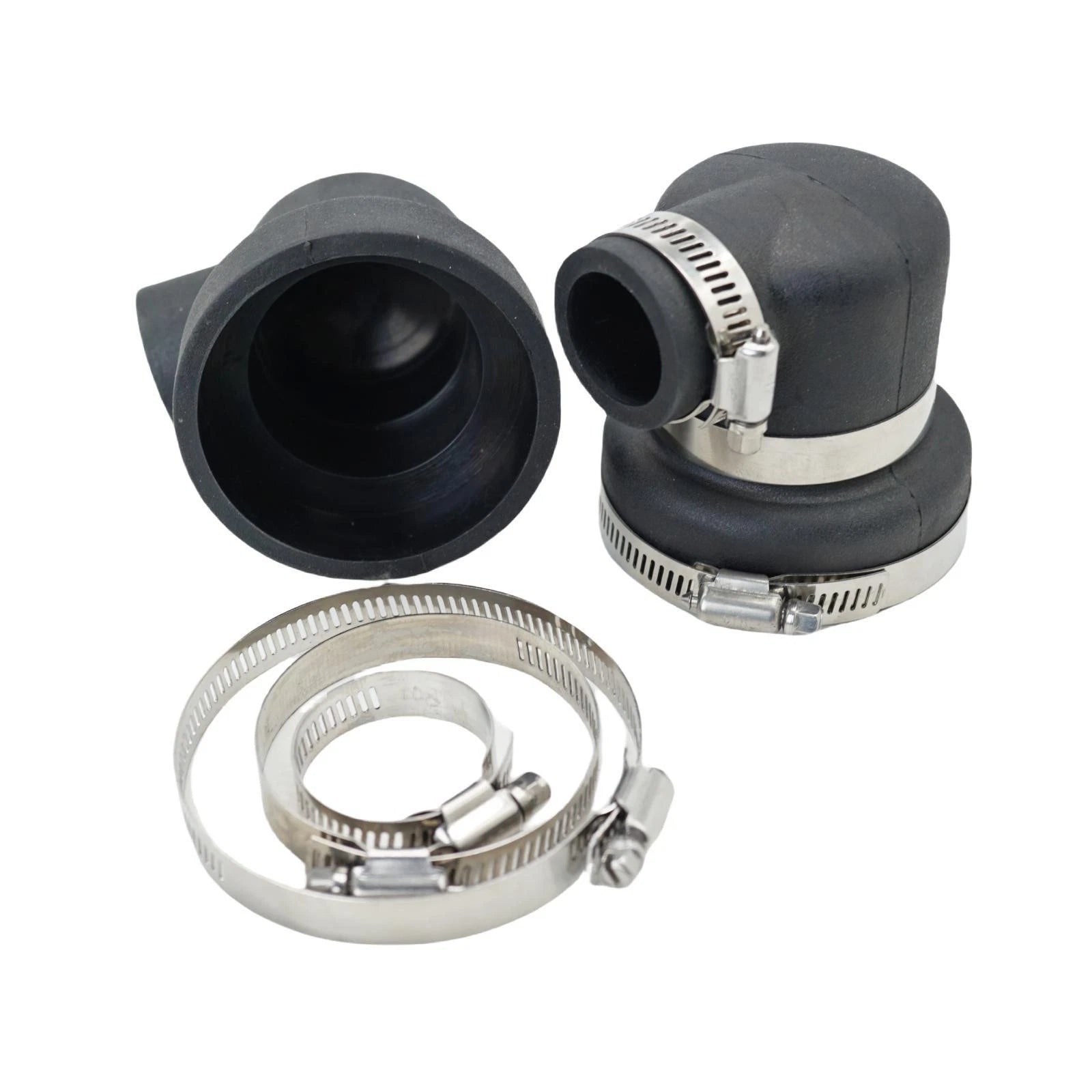 2X 90 Degree End Cap for Heat Exchangers 28mm & 70mm ID